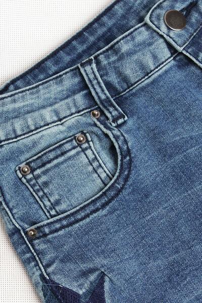 Star Pattern Skinny Jeans - Immenzive