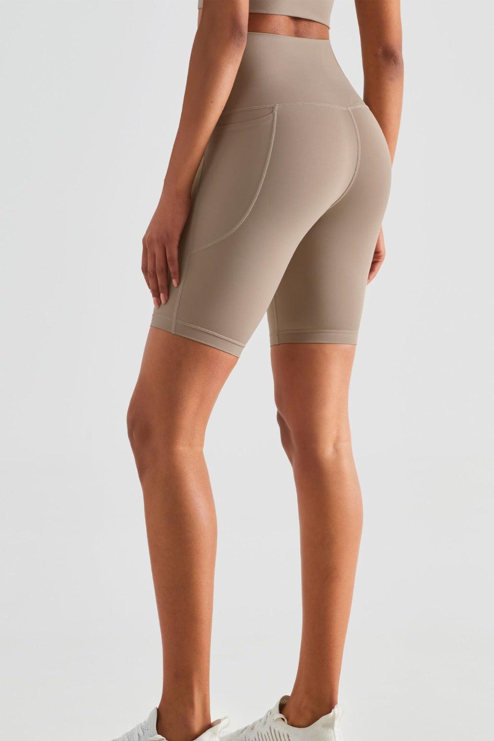 pocketed-high-waist-active-shorts-1 - Immenzive