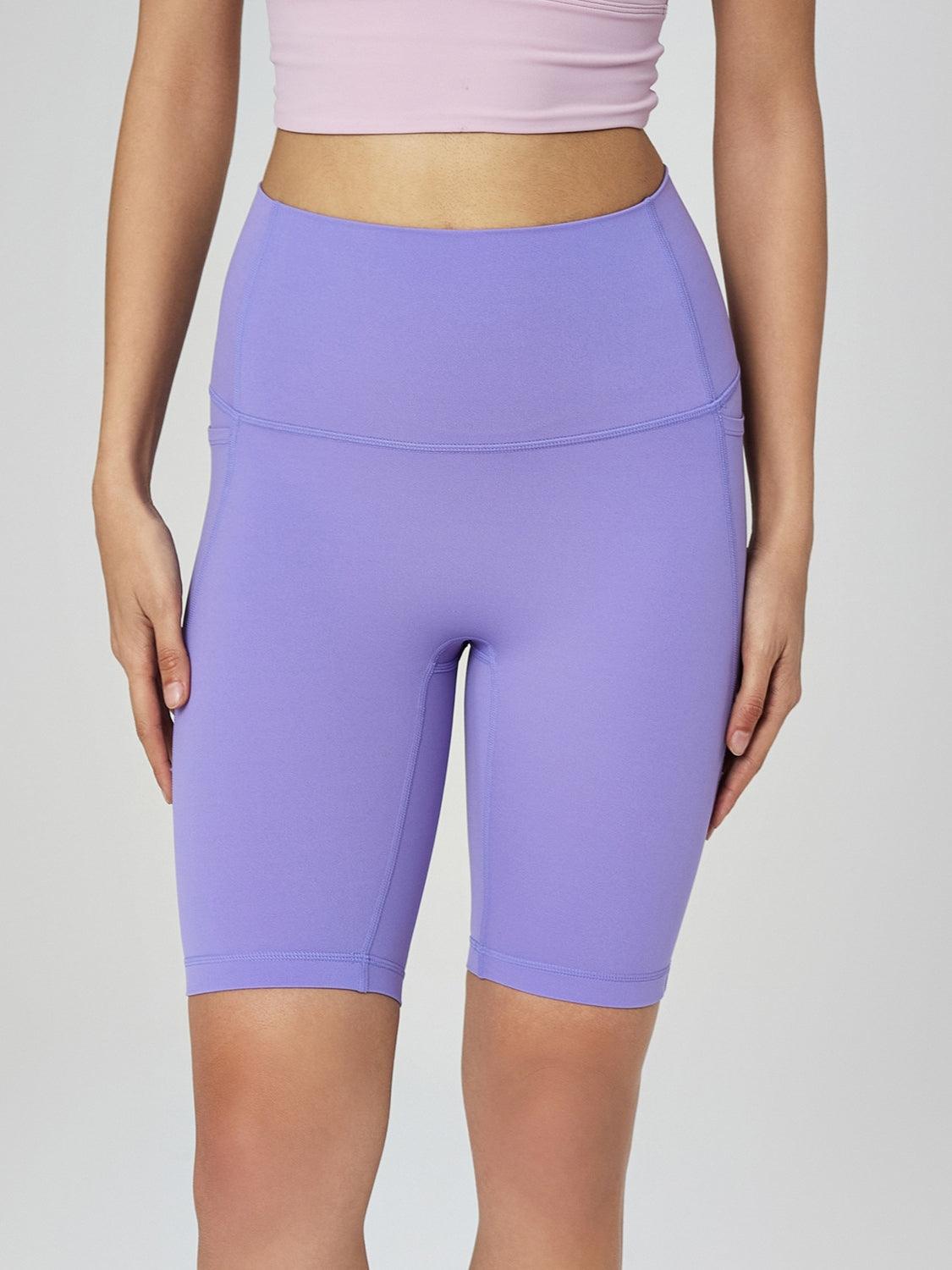 pocketed-high-waist-active-shorts-1 - Immenzive