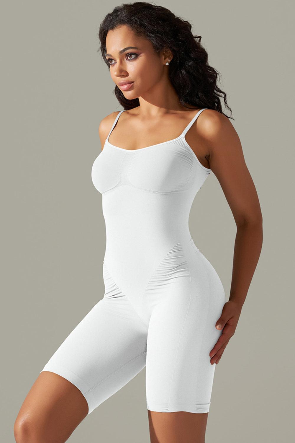 Spaghetti Strap Active Romper - Immenzive