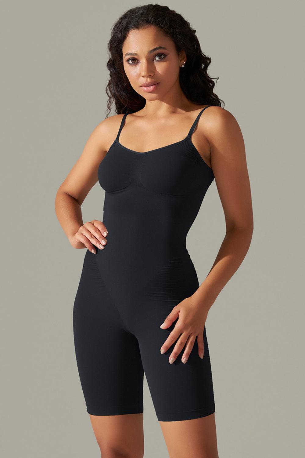 Spaghetti Strap Active Romper - Immenzive