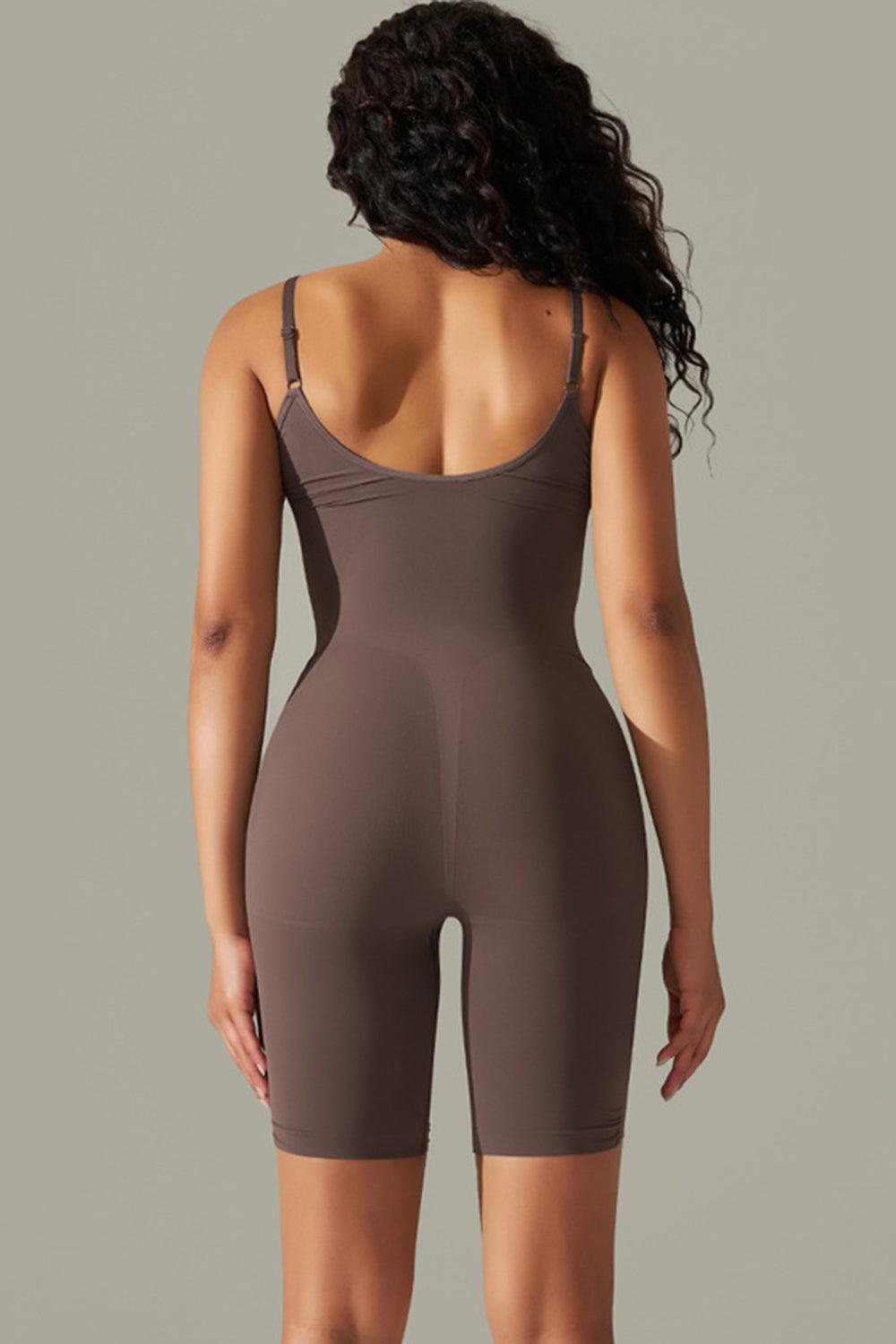 Spaghetti Strap Active Romper - Immenzive