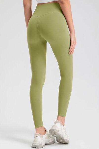 High Waist Skinny Active Pants - Immenzive