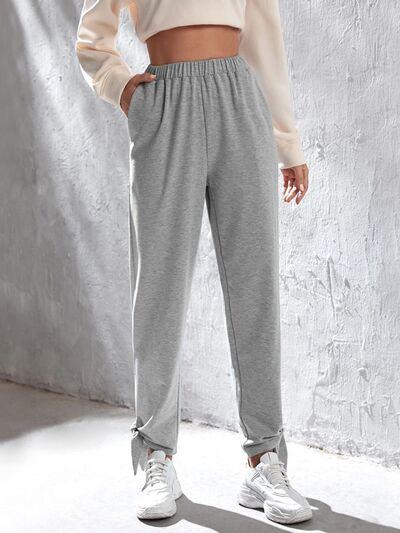 High Waist Pants with Pockets - Immenzive