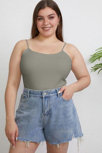 Basic Bae Full Size Round Neck Slim Cami - Immenzive