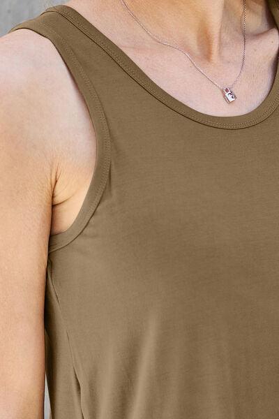 Basic Bae Full Size Round Neck Tank - Immenzive