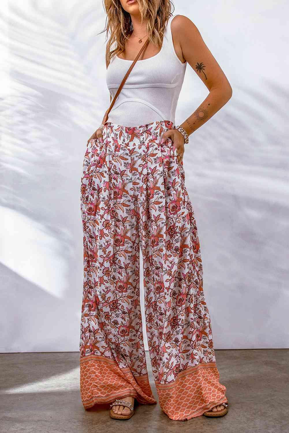 Bohemian Pleated Culottes - Immenzive