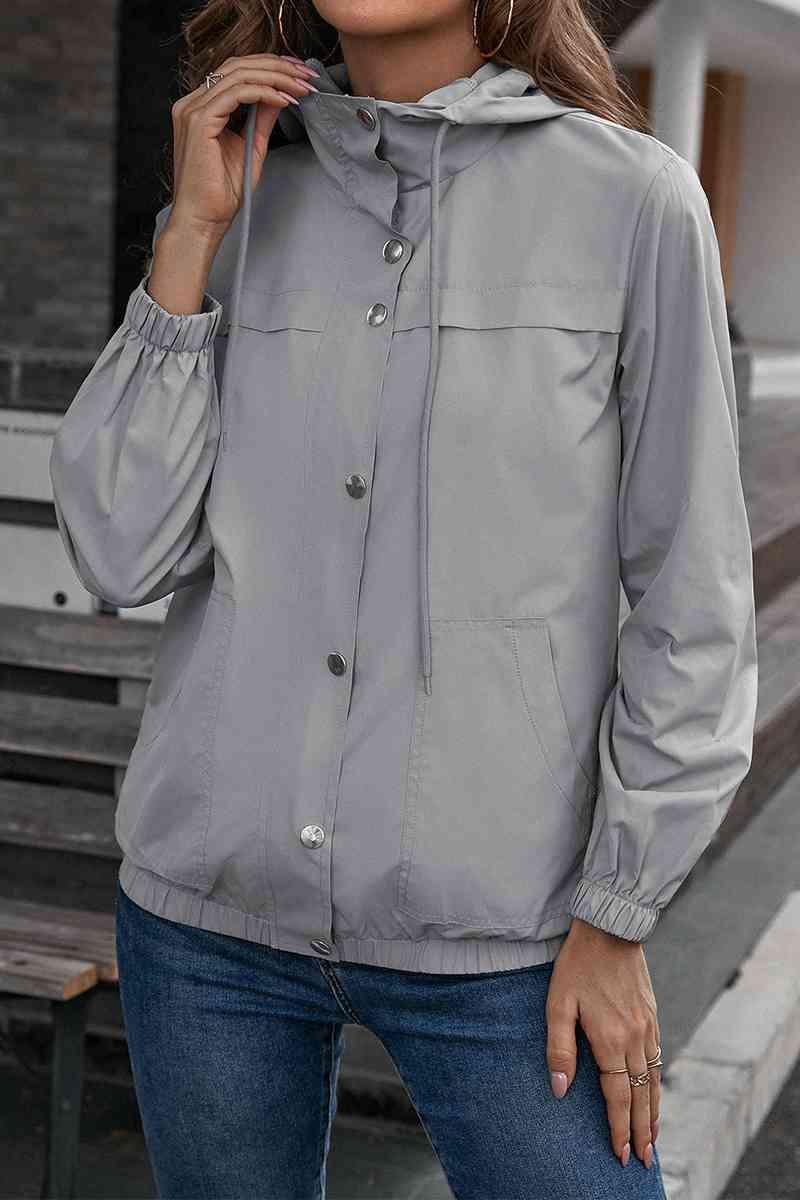 Button-Down Long Sleeve Sports Jacket - Immenzive