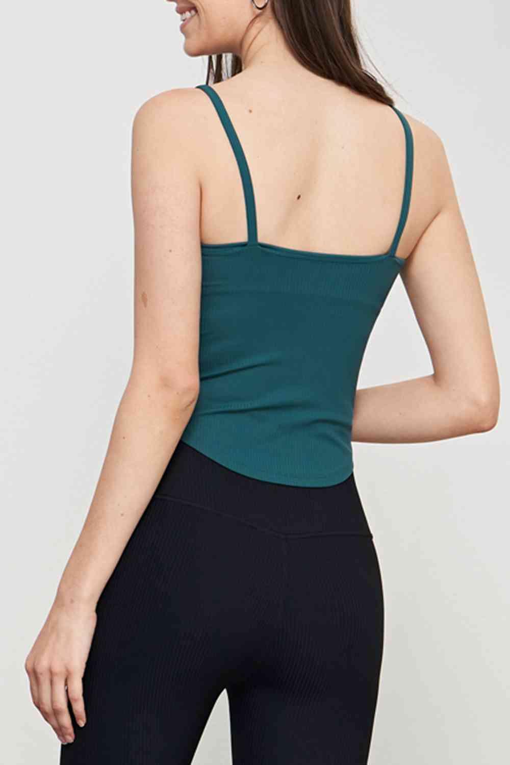 Curved Hem Sports Cami - Immenzive