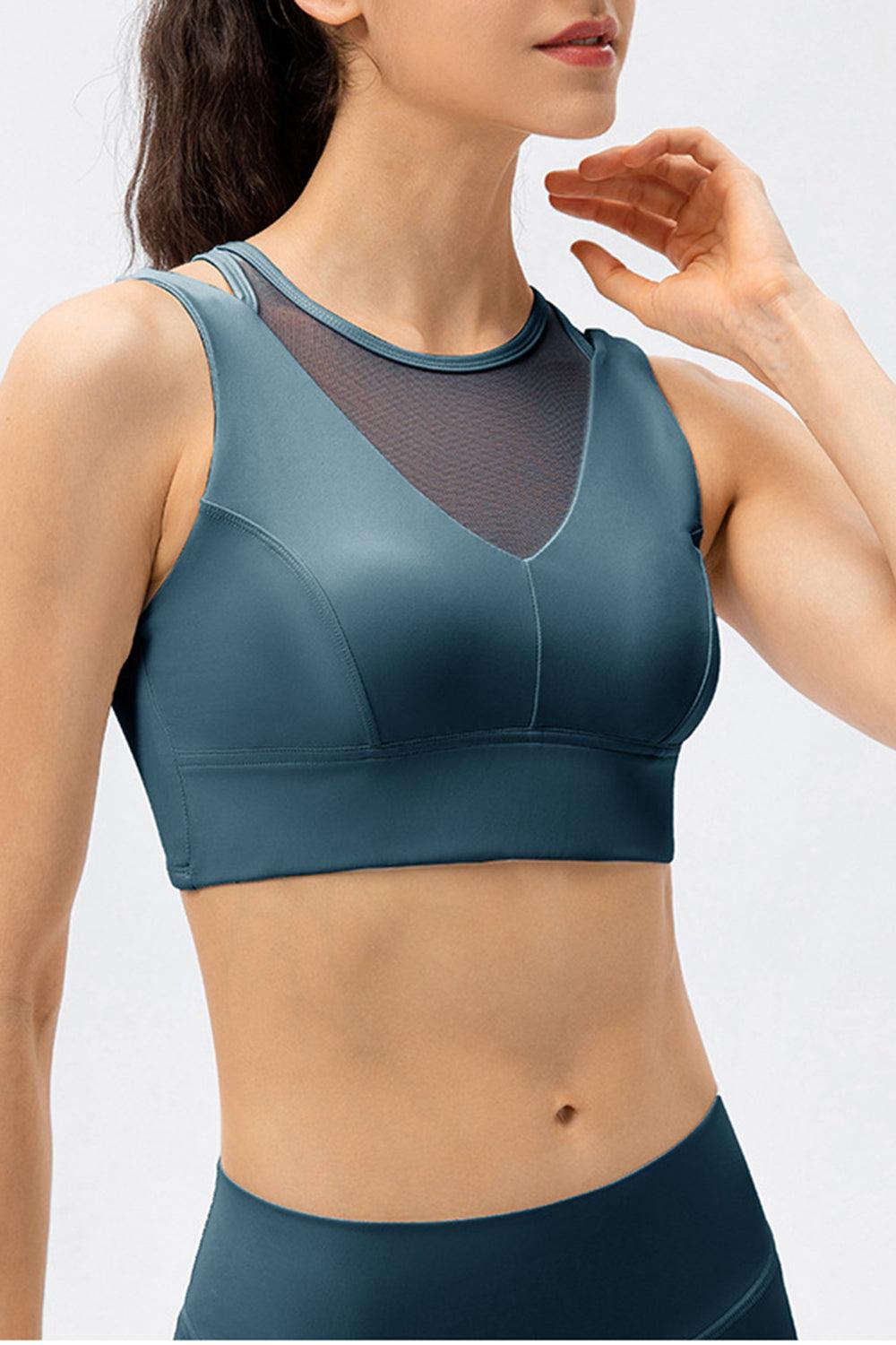 Cutout Wide Strap Active Tank - Immenzive