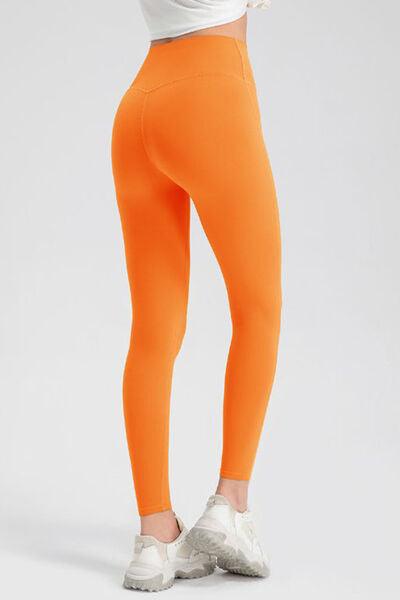 High Waist Skinny Active Pants - Immenzive