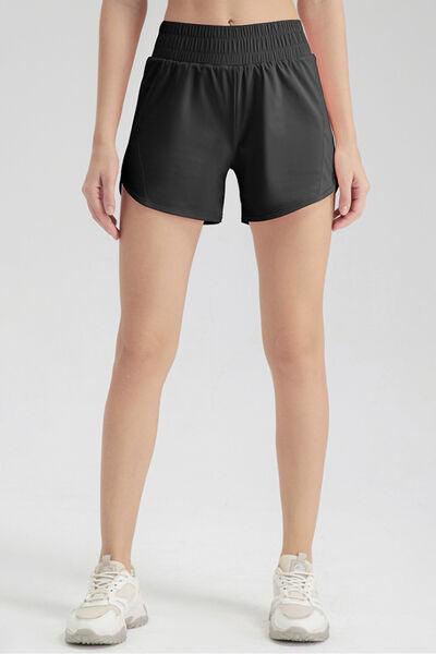 Elastic Waist Active Shorts - Immenzive