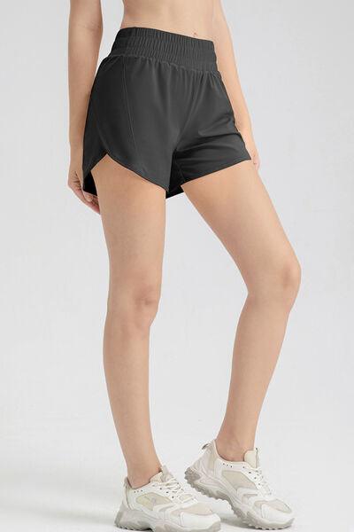 Elastic Waist Active Shorts - Immenzive