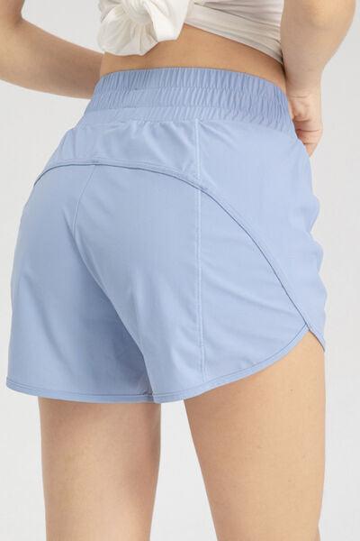 Elastic Waist Active Shorts - Immenzive