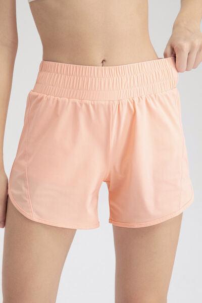 Elastic Waist Active Shorts - Immenzive