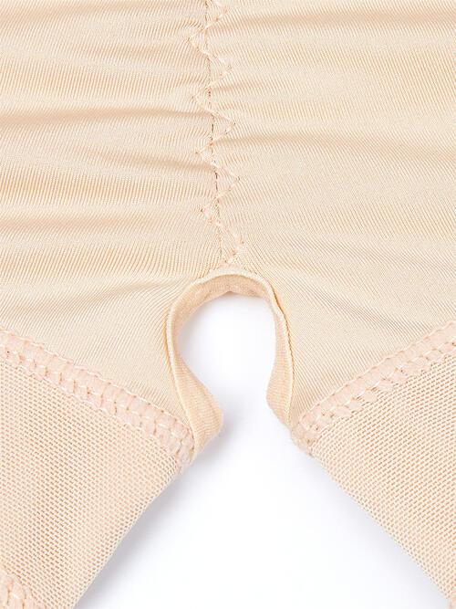Full Size Lace Detail Hook-and-Eye Shaping Shorts - Immenzive