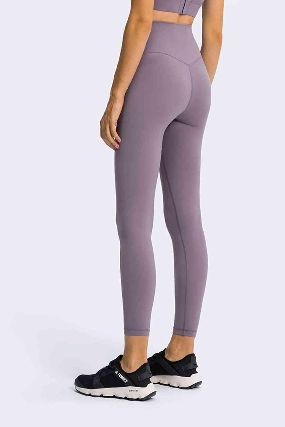High Rise Ankle Length Yoga Leggings - Immenzive