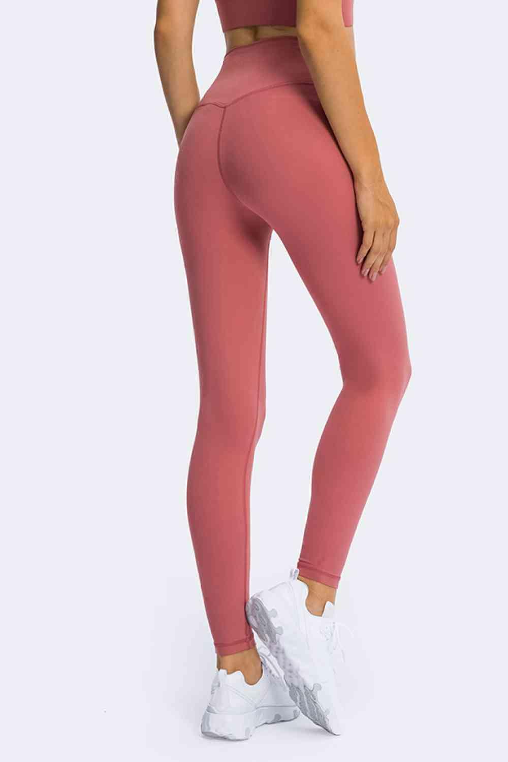 High Rise Ankle Length Yoga Leggings - Immenzive