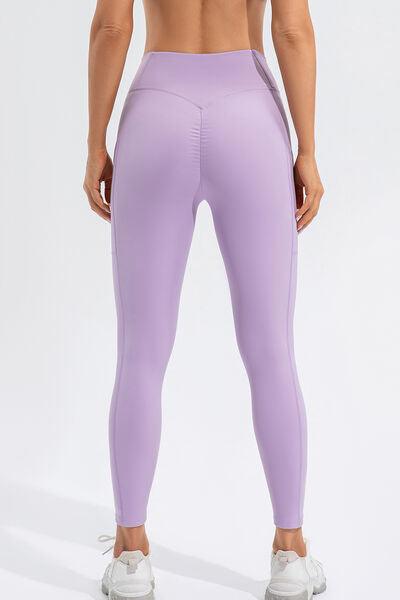 High Waist Active Leggings with Pockets - Immenzive