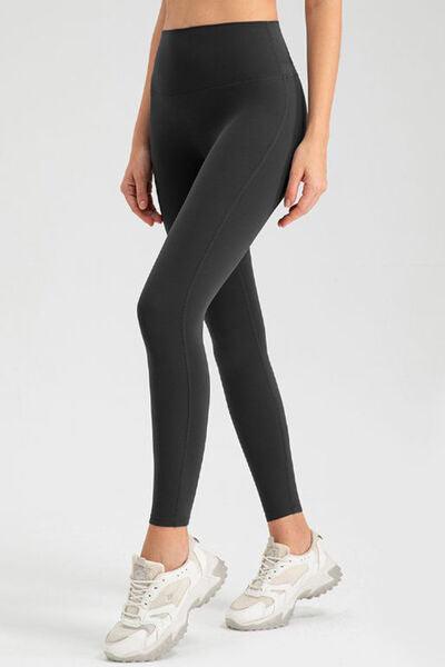 High Waist Skinny Active Pants - Immenzive