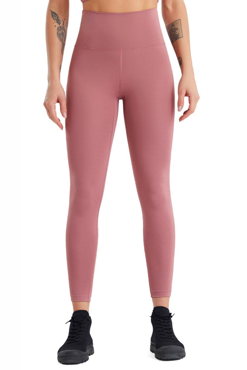 High Waist Wide Waistband Active Pants - Immenzive