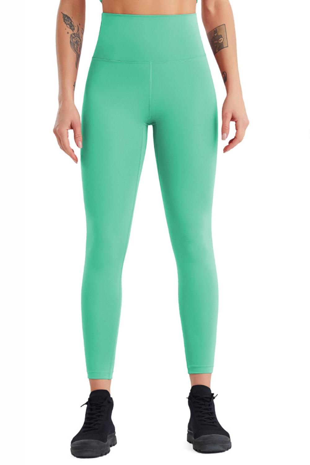 High Waist Wide Waistband Active Pants - Immenzive