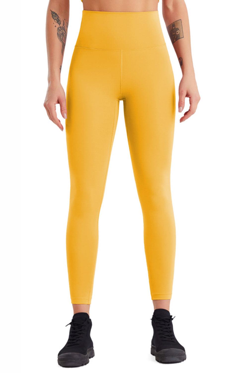 High Waist Wide Waistband Active Pants - Immenzive