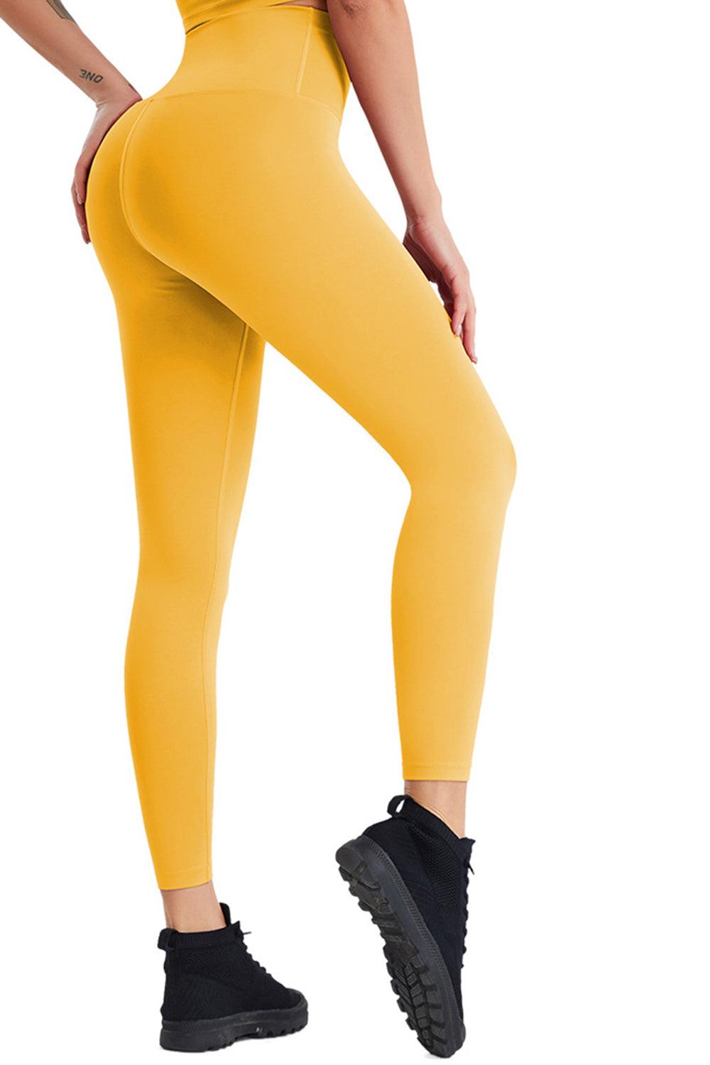 High Waist Wide Waistband Active Pants - Immenzive