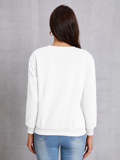 I'M PROBABLY ON MY WAY TO BUY COFFEE Round Neck Sweatshirt - Immenzive