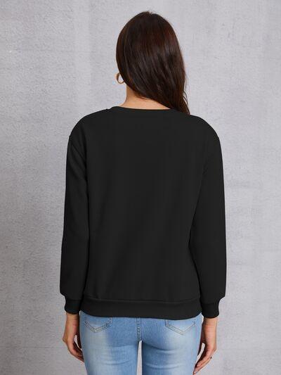I'M PROBABLY ON MY WAY TO BUY COFFEE Round Neck Sweatshirt - Immenzive