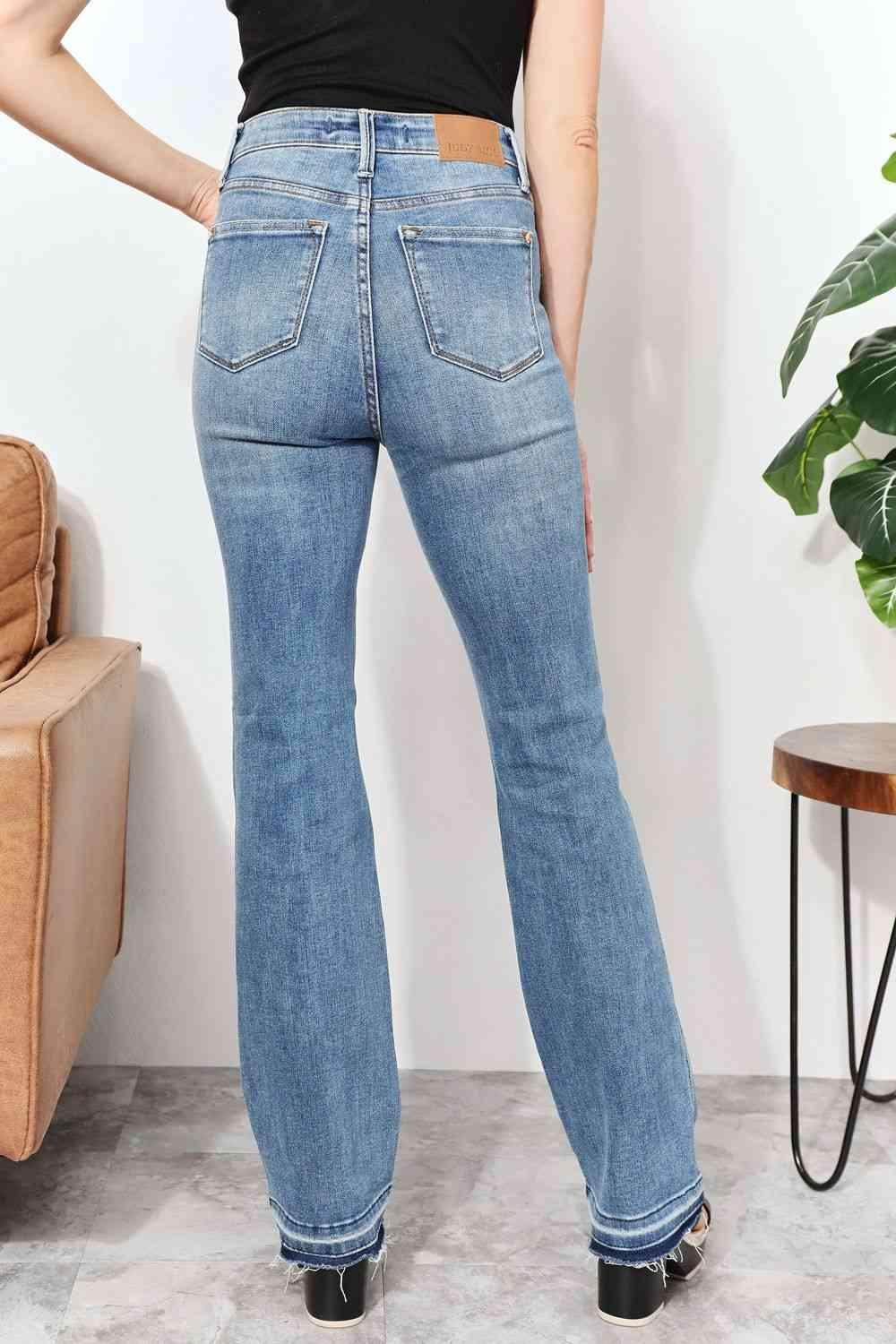 Judy Blue Full Size High Waist Jeans with Pockets - Immenzive