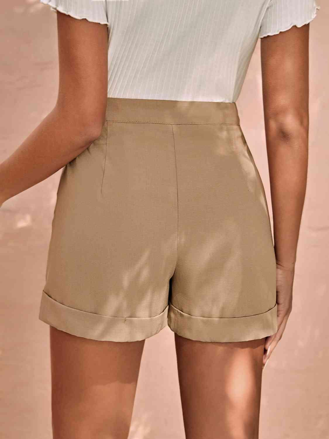 Khaki Shorts - Immenzive