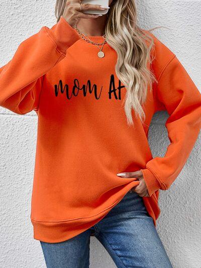 Letter Graphic Dropped Shoulder Sweatshirt - Immenzive