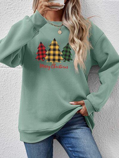 MERRY CHRISTMAS Dropped Shoulder Sweatshirt - Immenzive