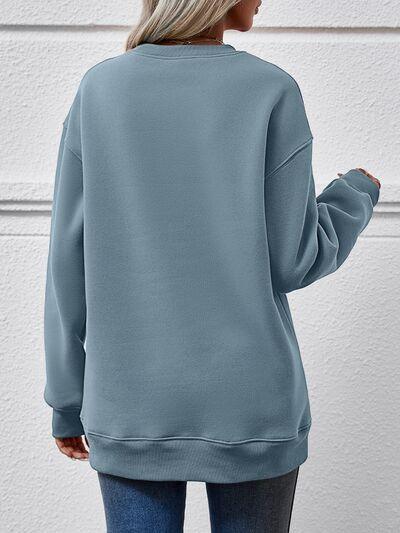 MERRY CHRISTMAS Dropped Shoulder Sweatshirt - Immenzive