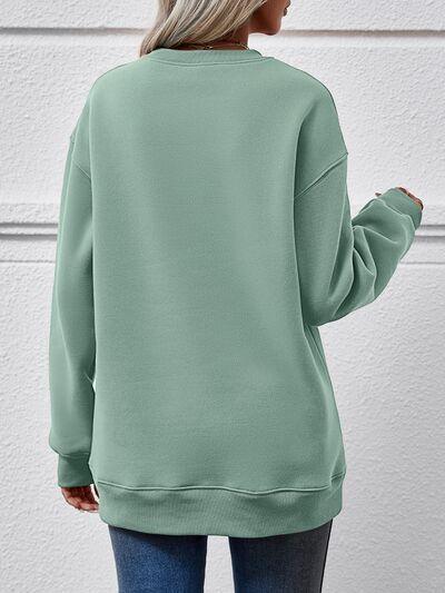 MERRY CHRISTMAS Dropped Shoulder Sweatshirt - Immenzive