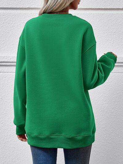 MERRY CHRISTMAS Dropped Shoulder Sweatshirt - Immenzive