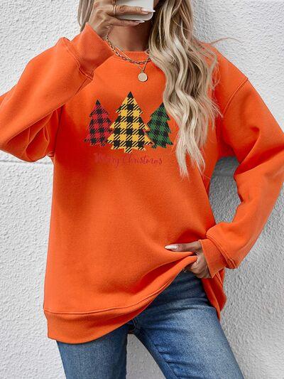 MERRY CHRISTMAS Dropped Shoulder Sweatshirt - Immenzive