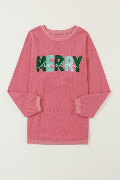 MERRY CHRISTMAS Round Neck Sweatshirt - Immenzive