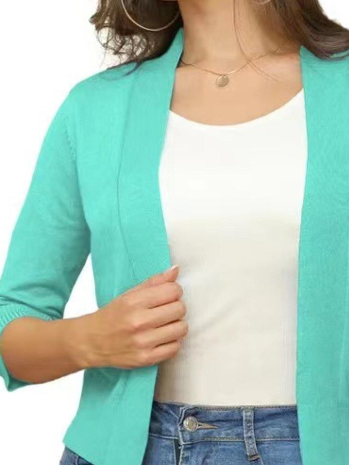 Open Front Cardigan - Immenzive