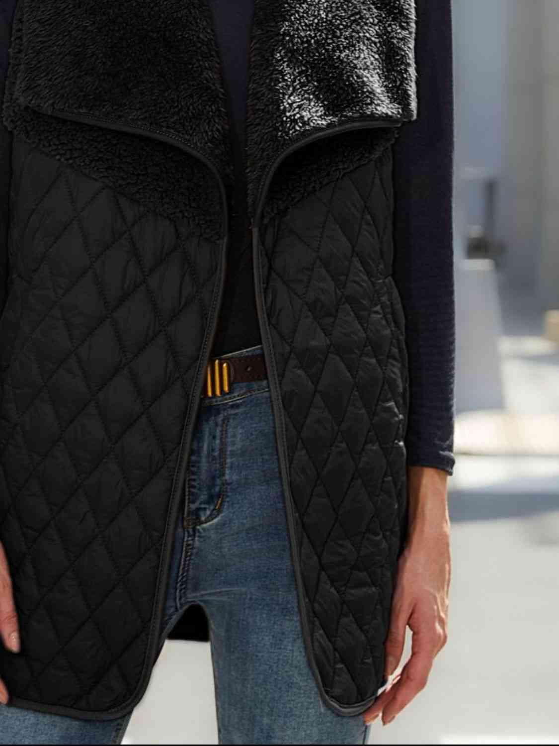 Open Front Collared Vest - Immenzive