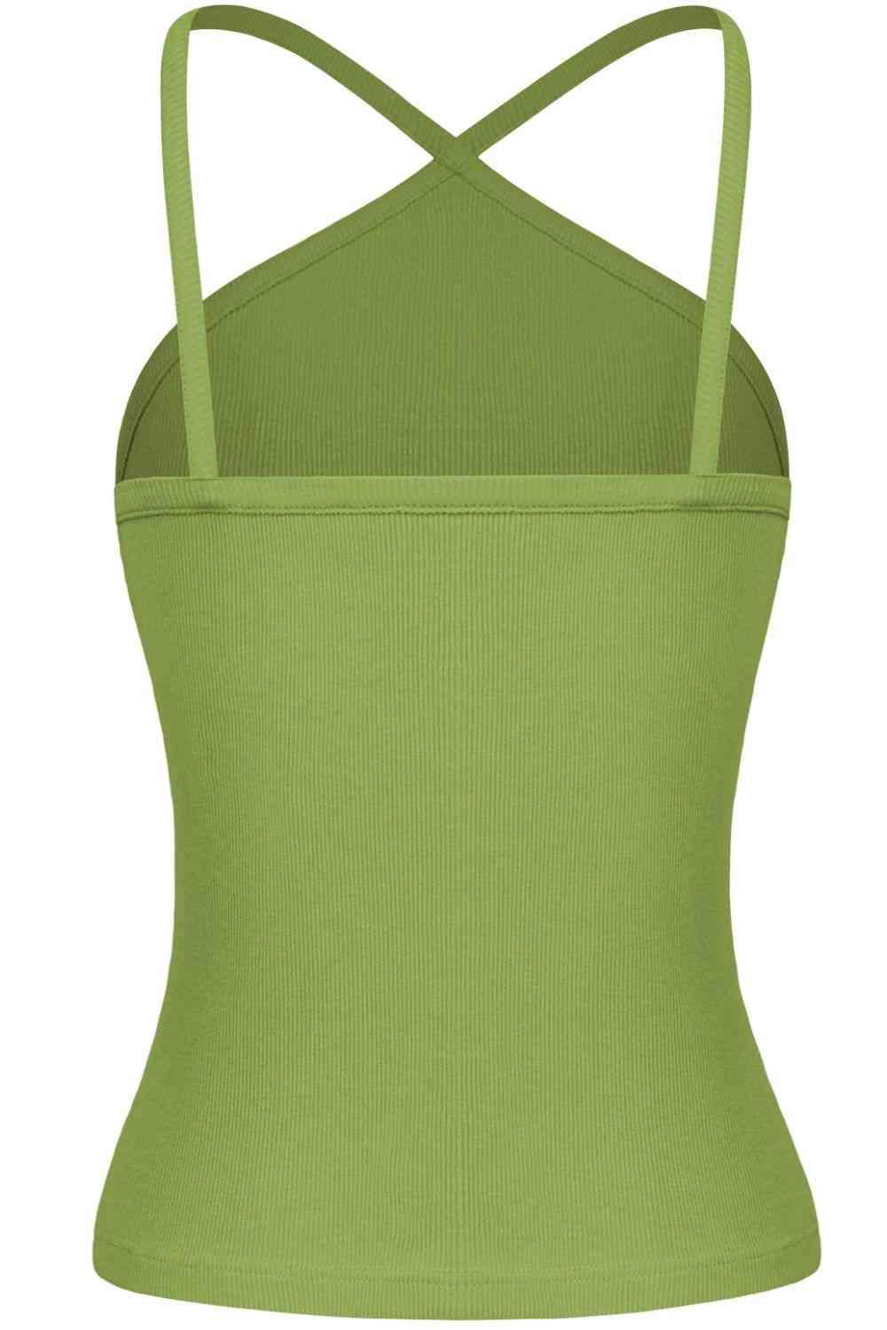 Ribbed Cami Top - Immenzive