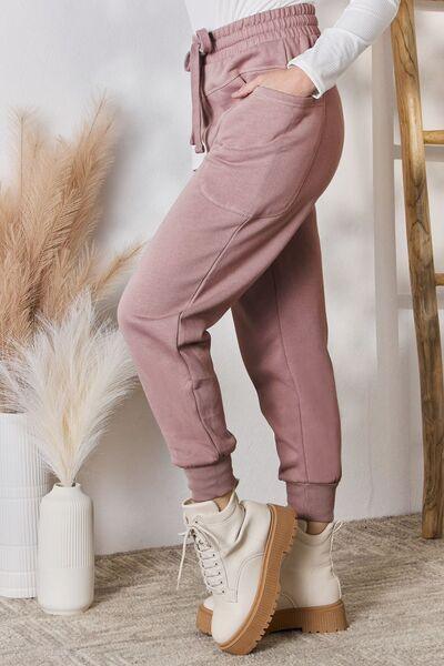 RISEN Drawstring Pocketed Joggers - Immenzive