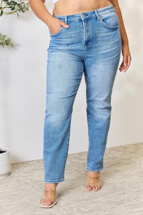 RISEN Full Size Mid Rise Skinny Jeans - Immenzive