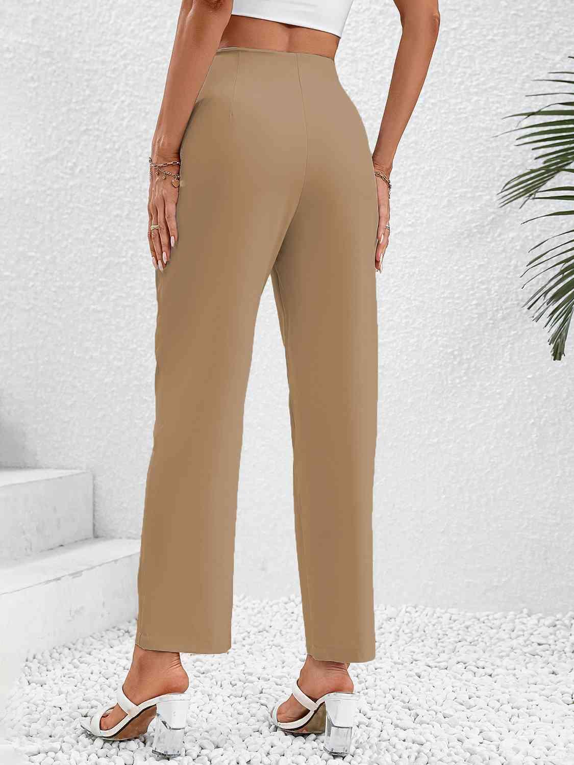 Ruched Long Pants - Immenzive