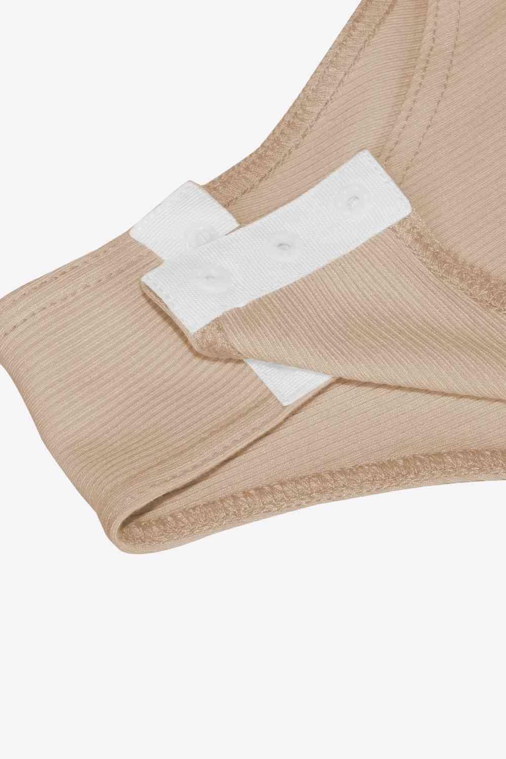 Ruffled Plunge Bodysuit - Immenzive