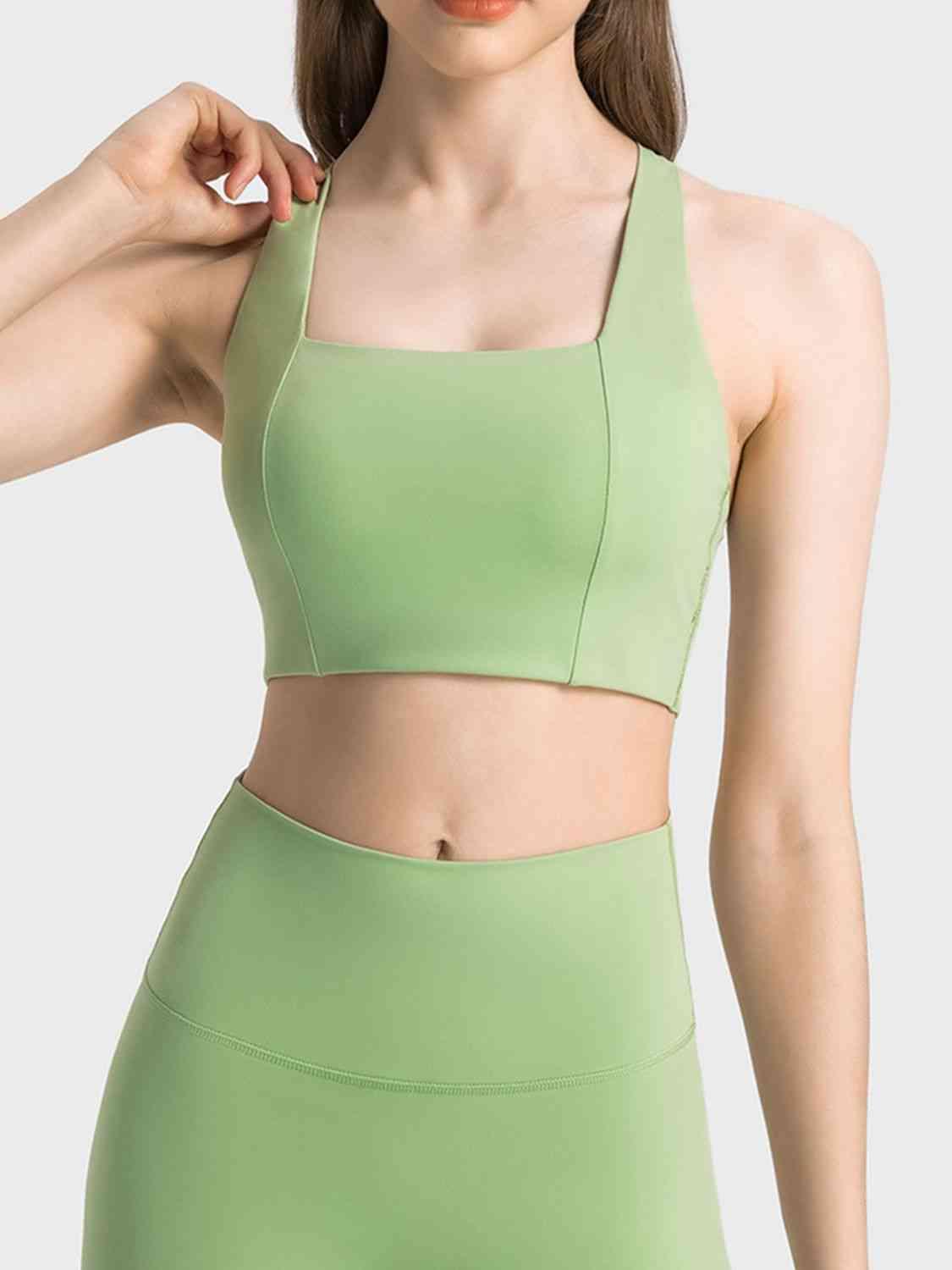 Scoop Neck Sports Bra - Immenzive