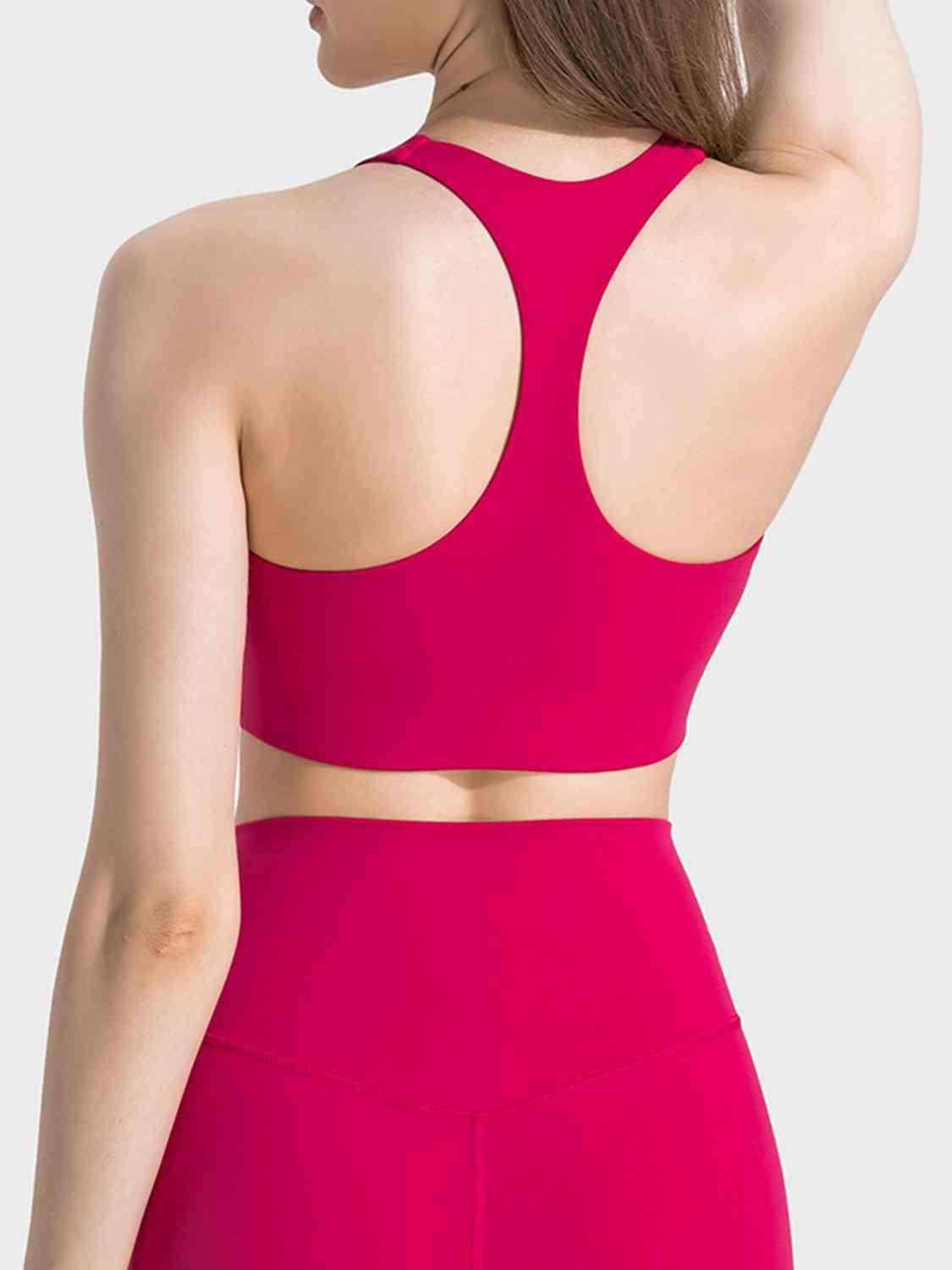 Scoop Neck Sports Bra - Immenzive