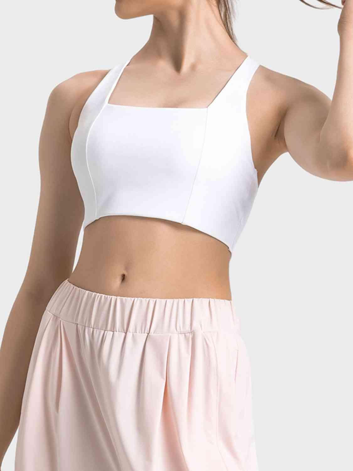 Scoop Neck Sports Bra - Immenzive