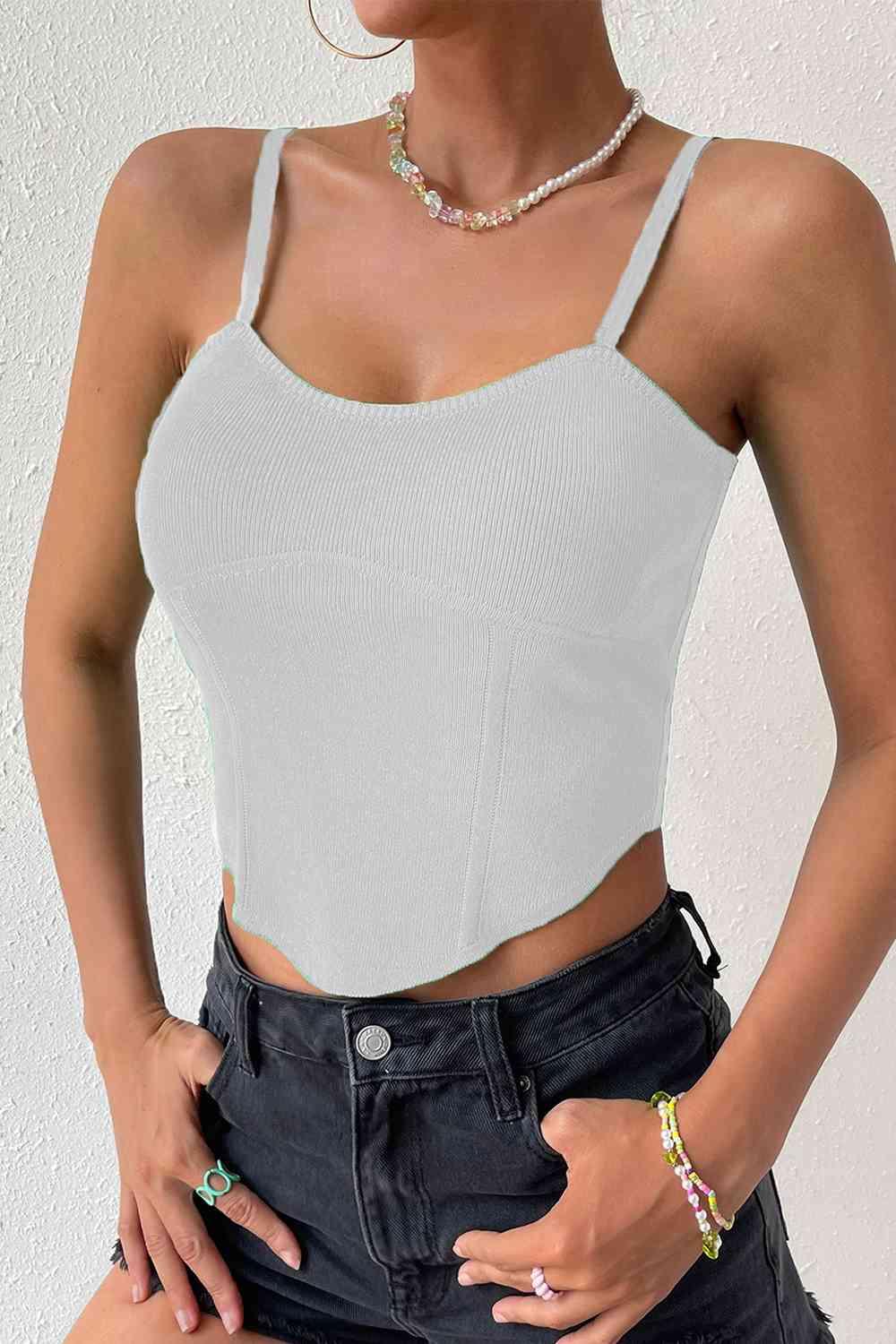 Scoop Neck Tank Top - Immenzive